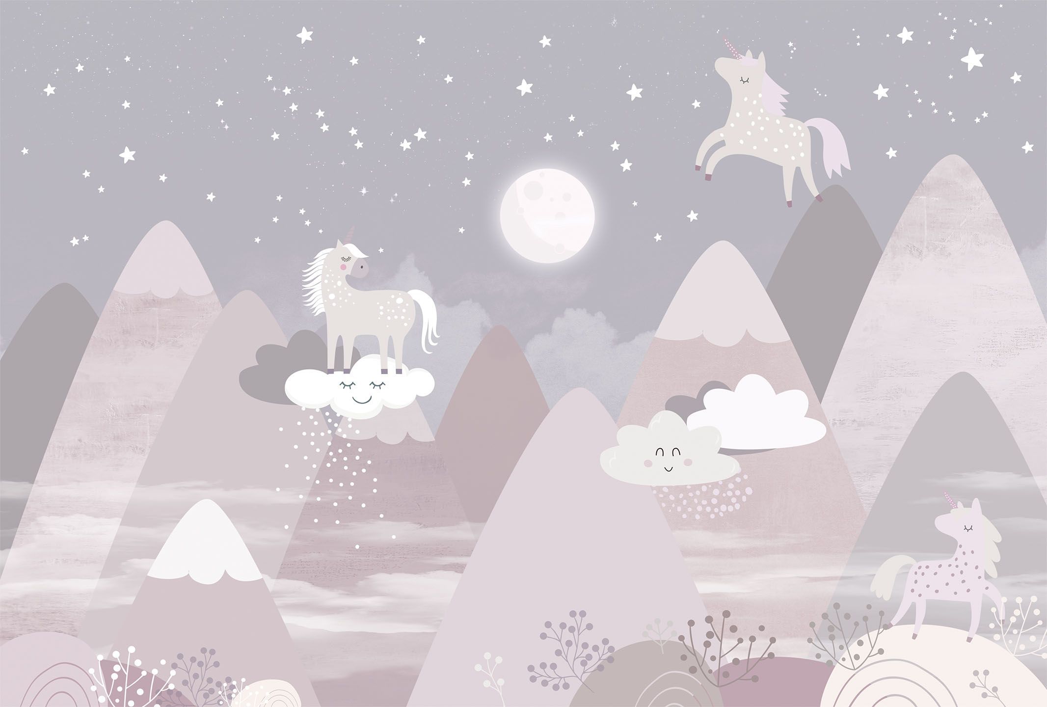 251254 Creativille единорожки над горами