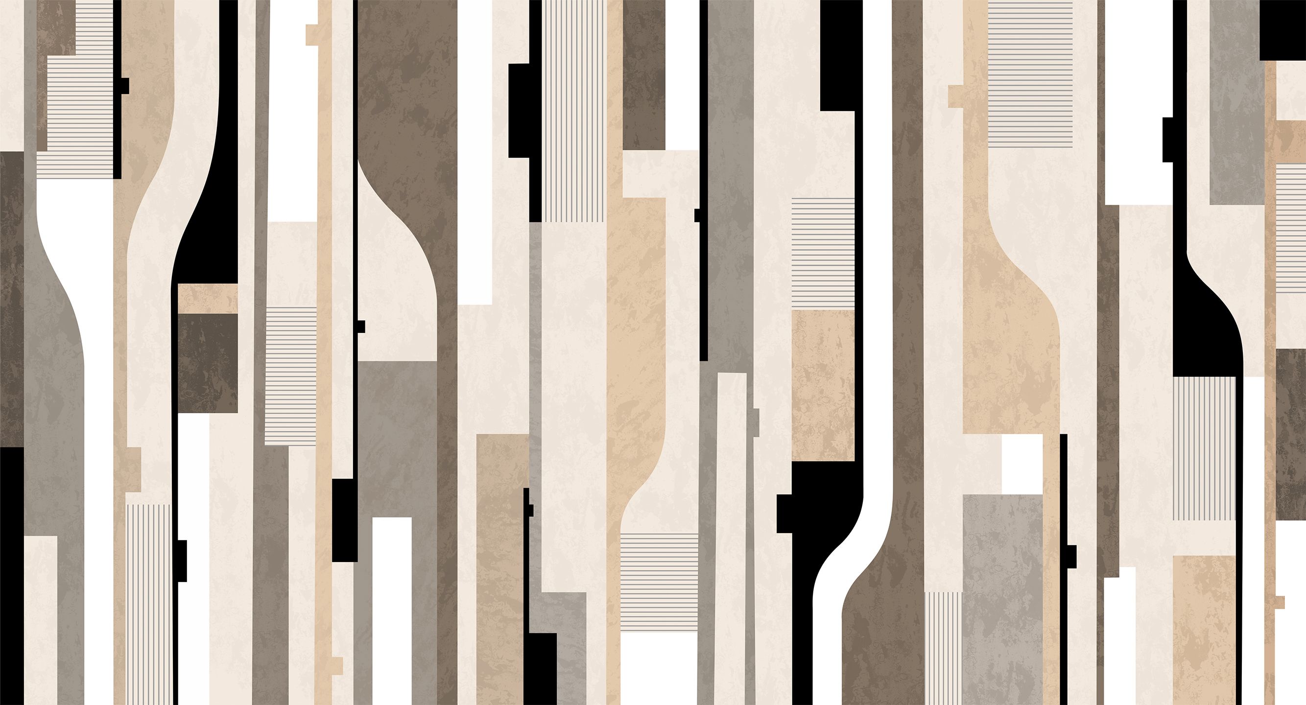 813000 Creativille геометрический коллаж с полосами