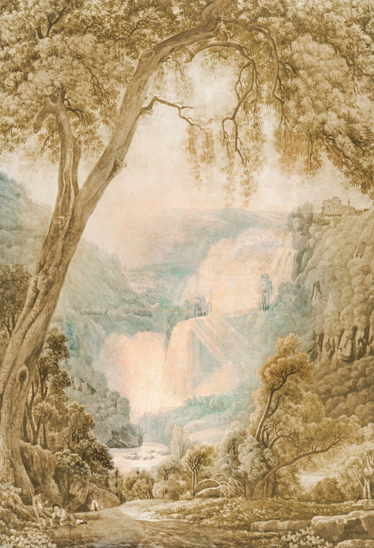 Affresco Живописный пейзаж 6190