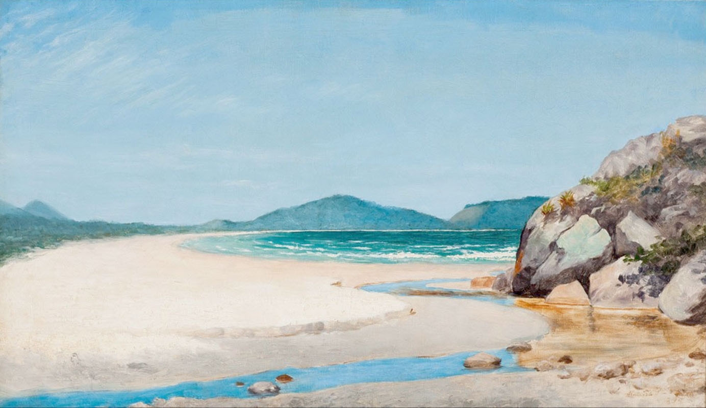 Affresco Морские пейзажи Almeida Junior, Seascape Guaruja