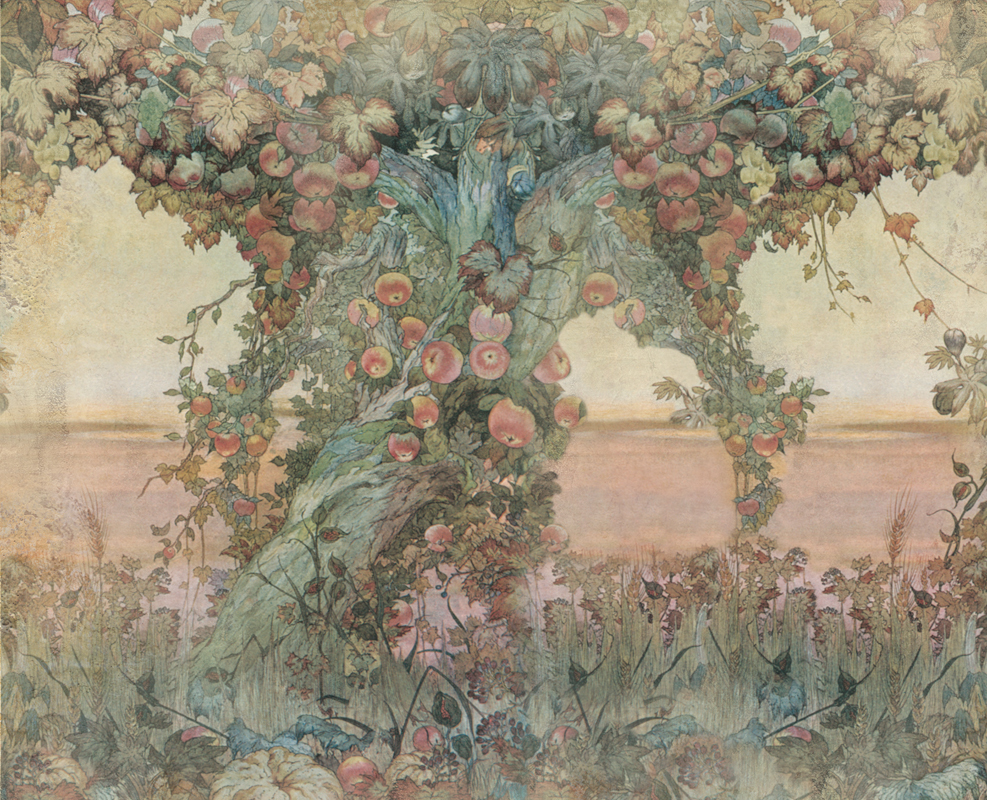 Affresco Живописный пейзаж 4224