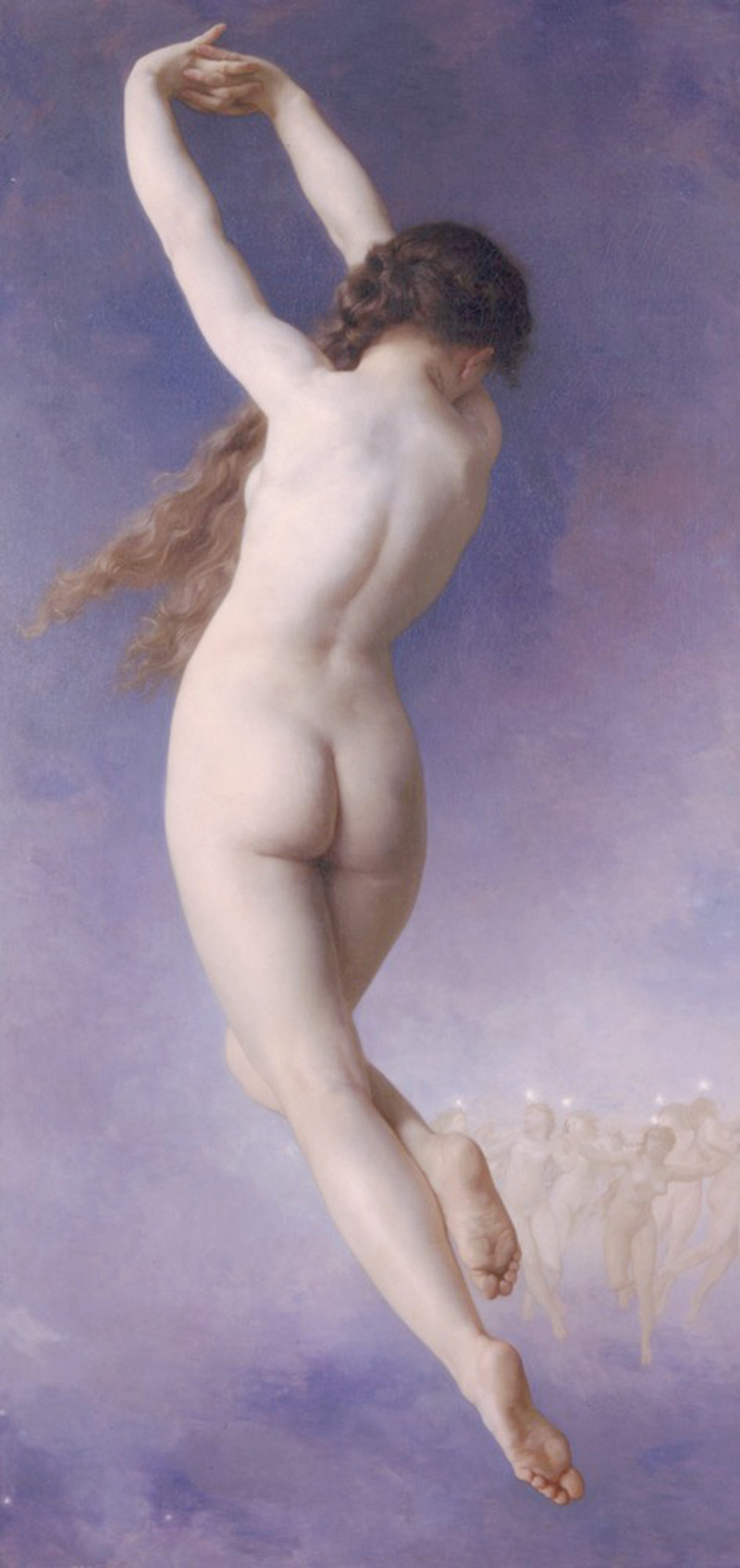 Affresco Античные сюжеты William Adolphe Bouguereau Lost Pleiad