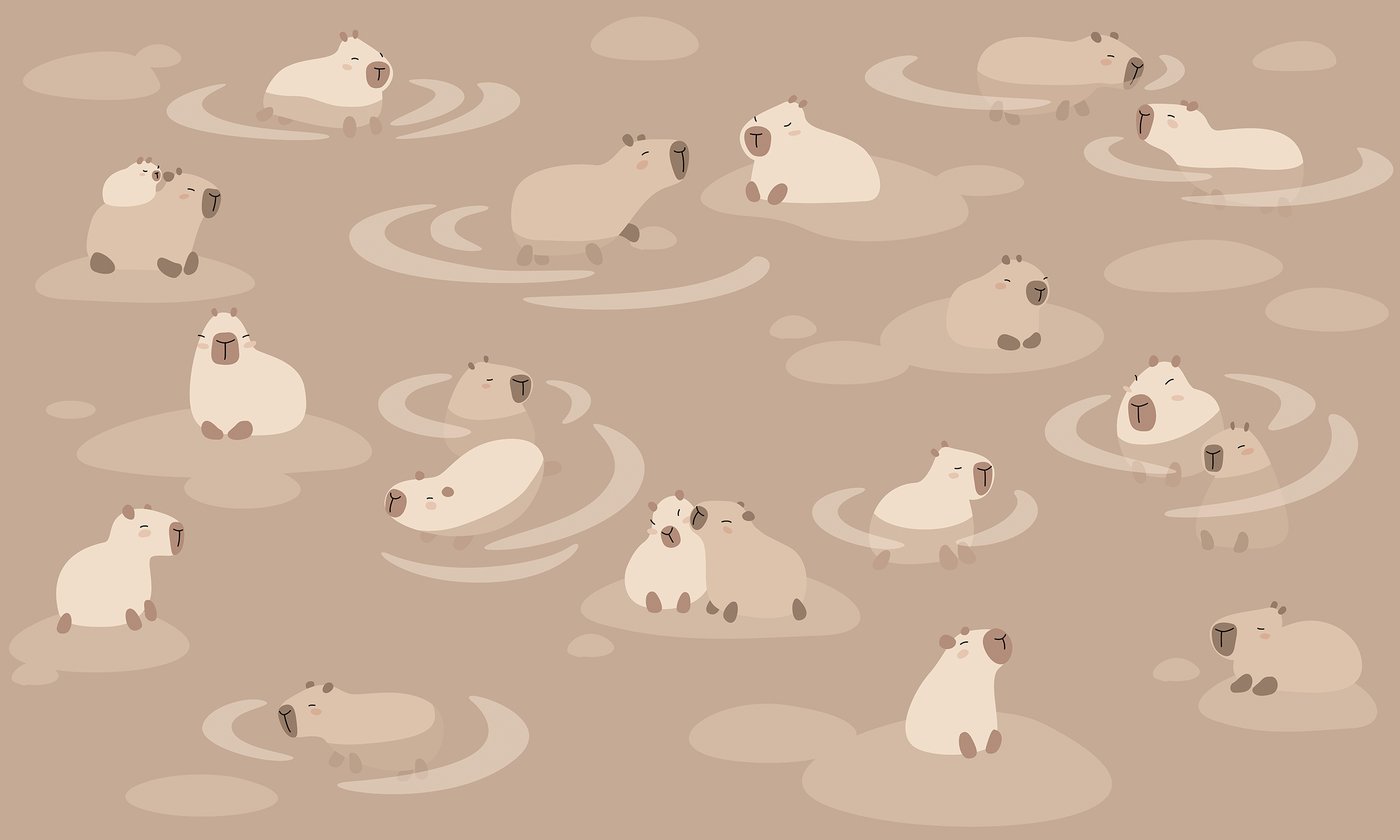 056402 Creativille Милые капибары