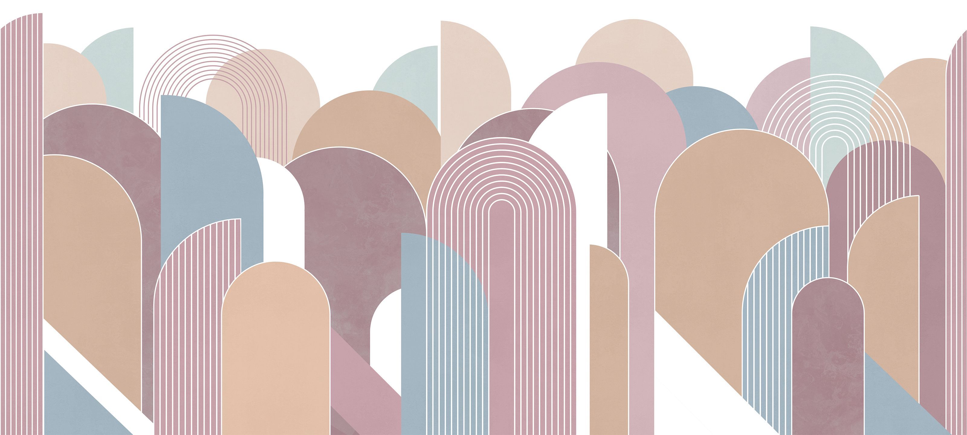 811104 Creativille геометрическая композиция из арок