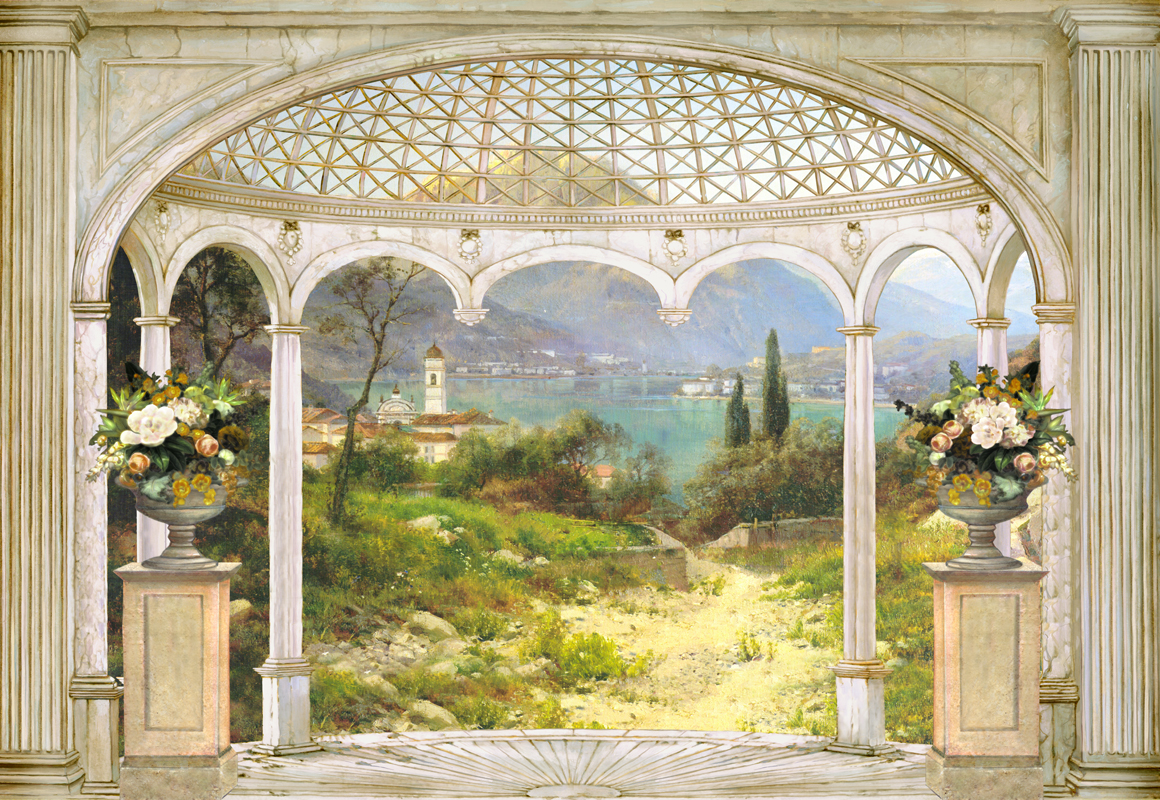 Affresco Живописный пейзаж 4520