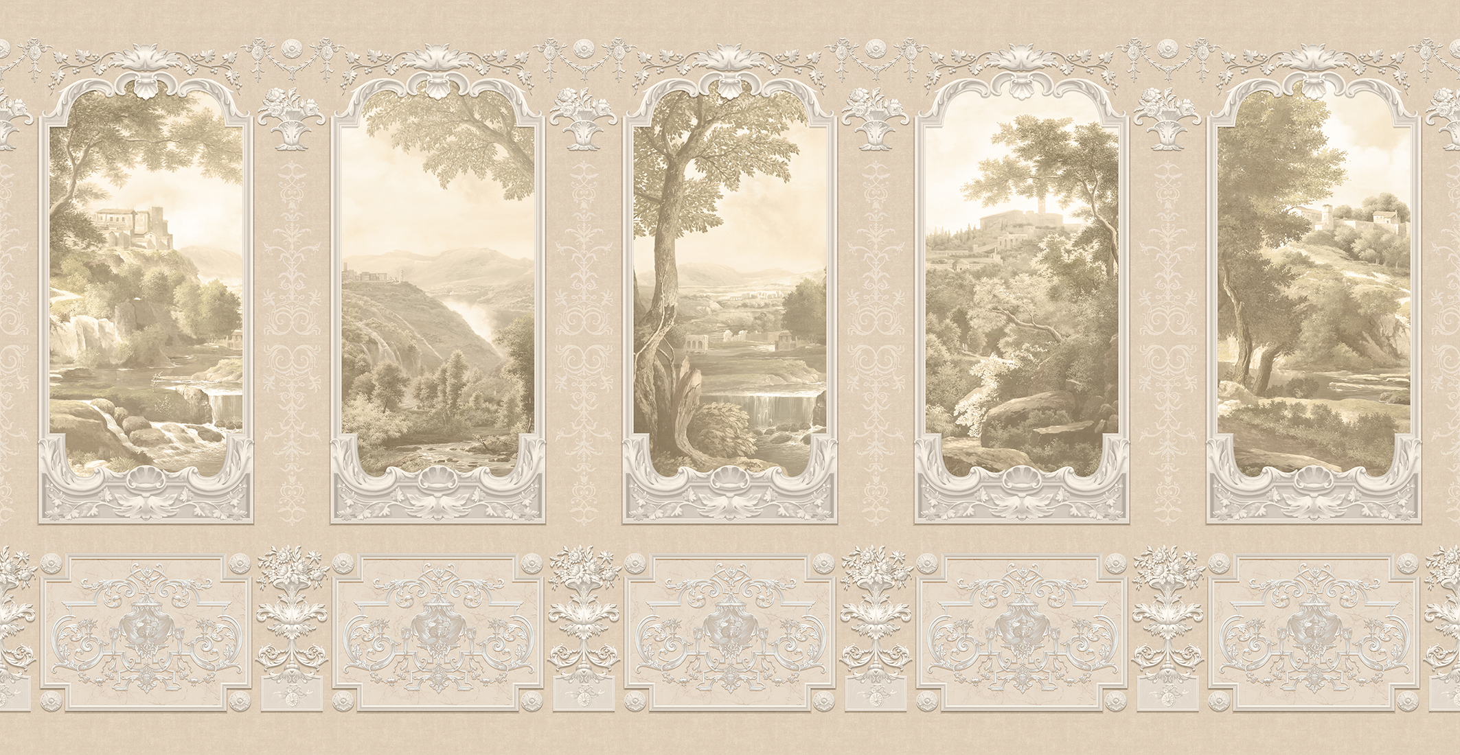 Affresco Классические орнаменты ID136096