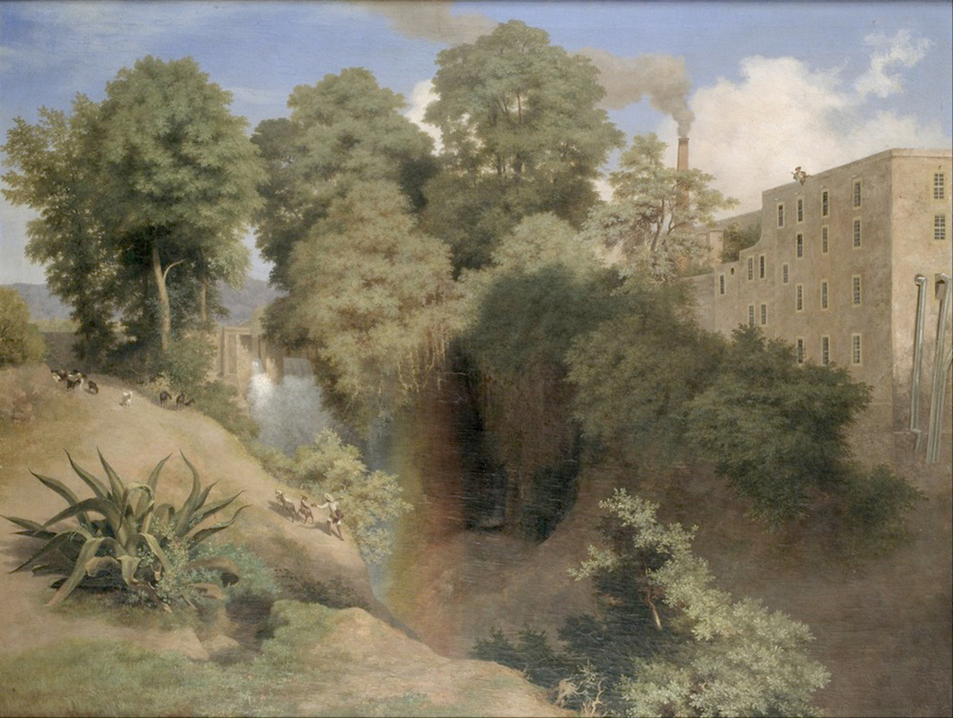 Affresco Классические пейзажи Jose Maria Velasco, The San Angel Goatherd