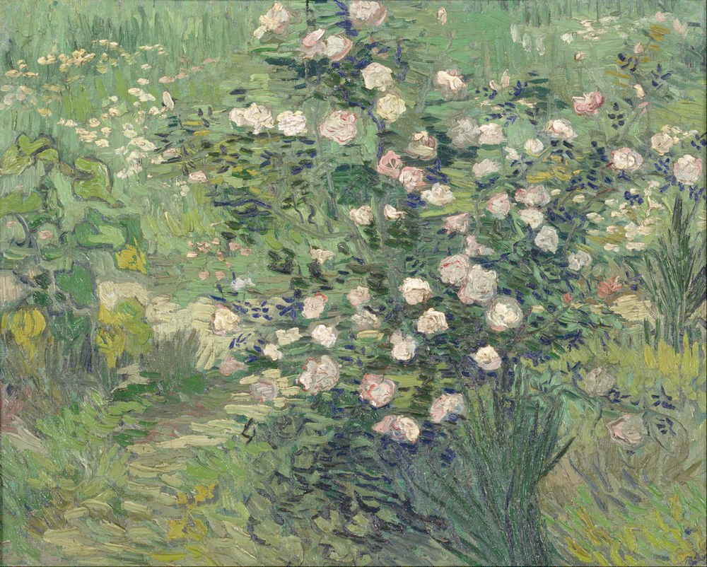 Affresco Импрессионисты и постимпрессионисты Vincent van Gogh, Roses 2