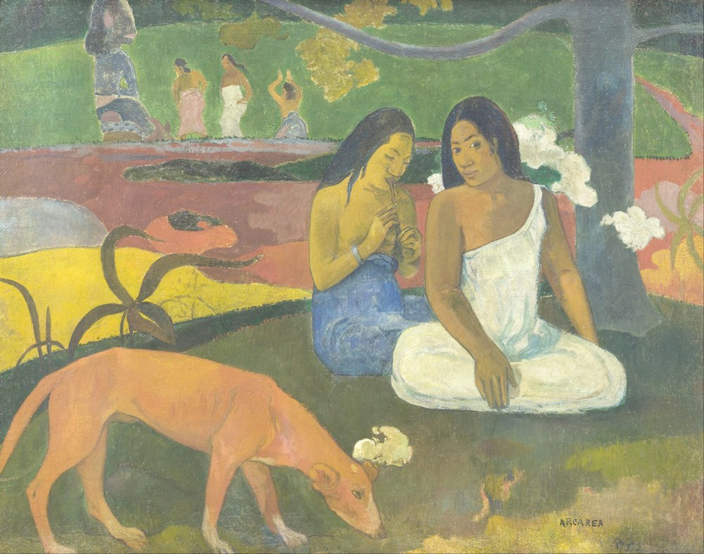 Affresco Импрессионисты и постимпрессионисты Paul Gauguin, Arearea