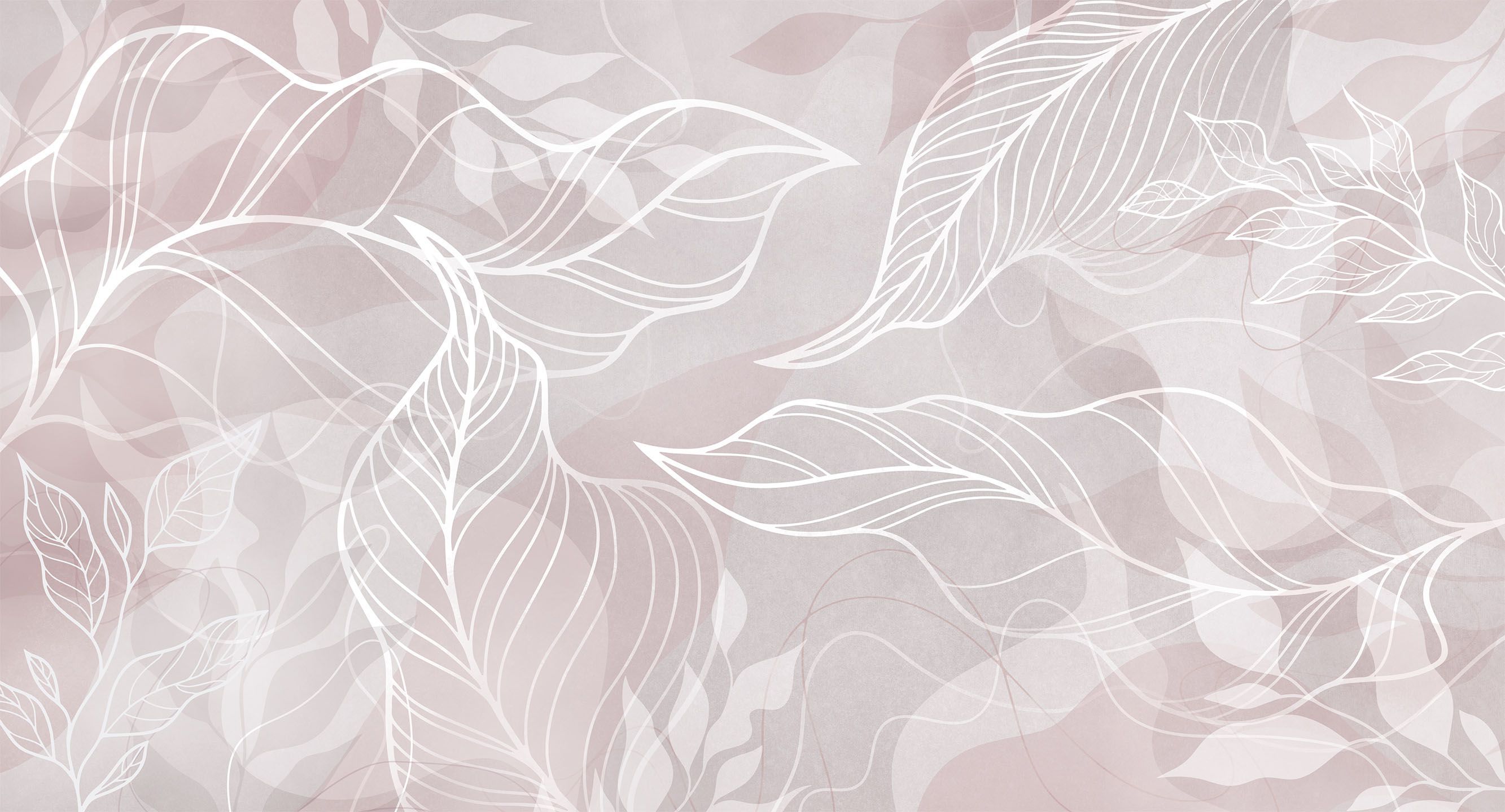 451227 Creativille силуэтные листья и линии