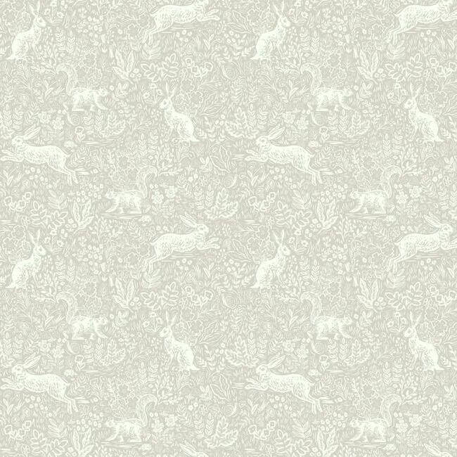 York  Rifle Paper Co. Wallcoverings  Fable Wallpaper- Linen RI5102