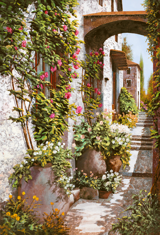 Affresco Живописный пейзаж 6784