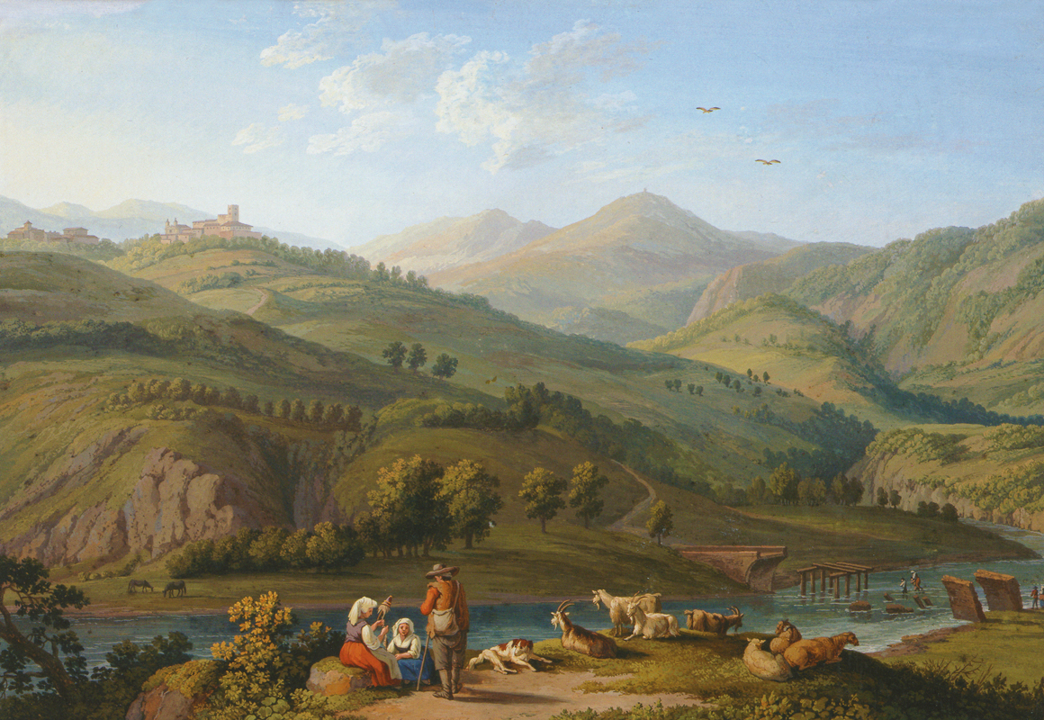 Affresco Живописный пейзаж 6174