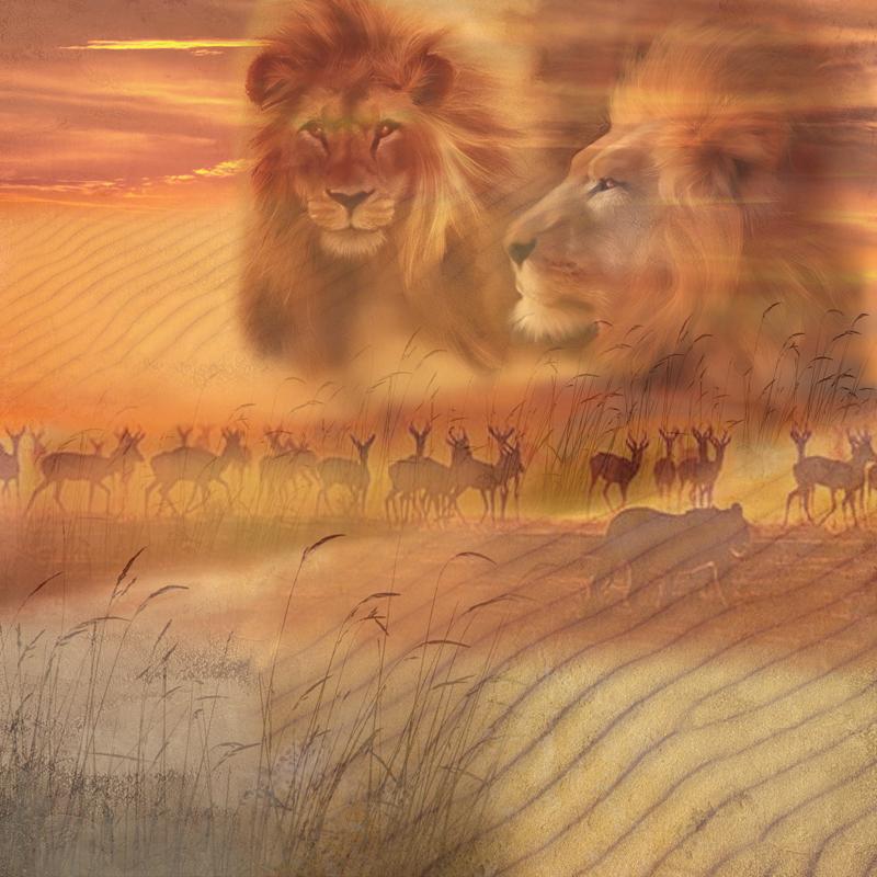 Affresco Животные 5112