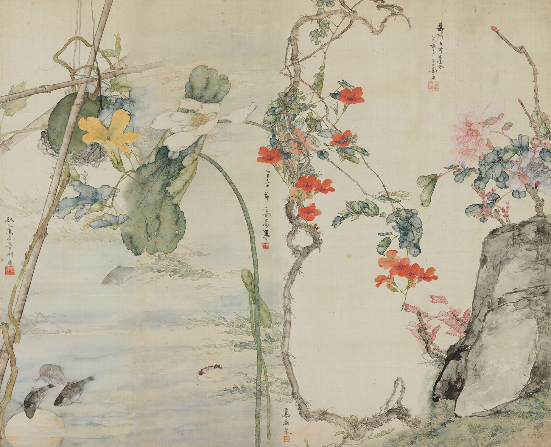 Affresco Китай и Япония ID135688