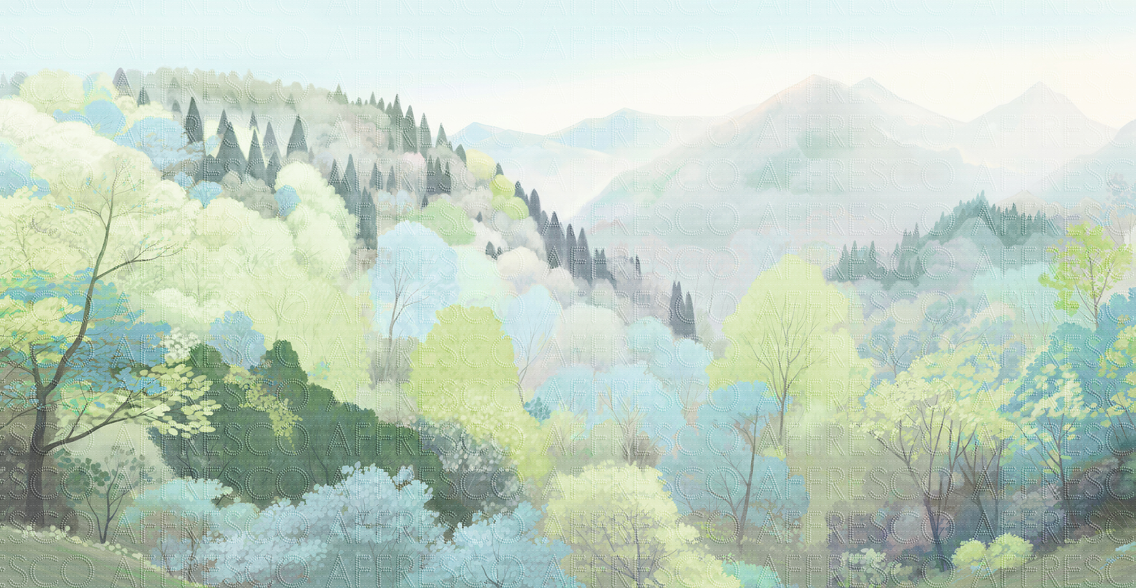 Affresco Лес ID139691