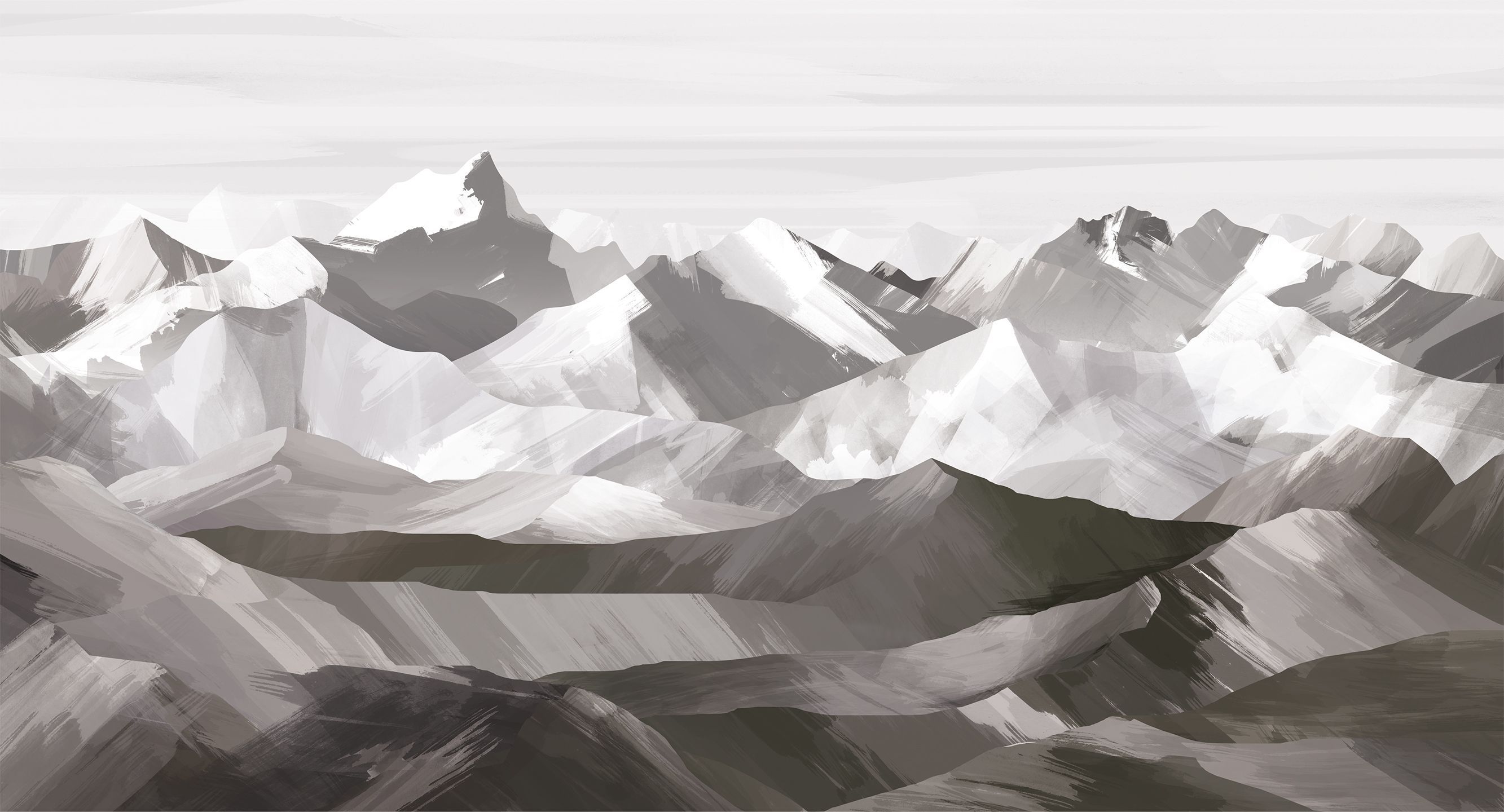 257103 Creativille горы крупными мазками