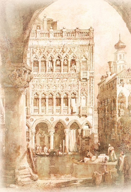 Affresco Живописный пейзаж 6187