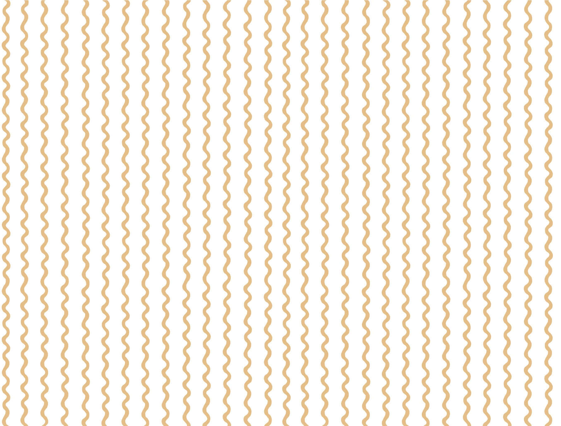 York  Rifle Paper Co. Wallcoverings  Rickrack Wallpaper- Gold RF7551